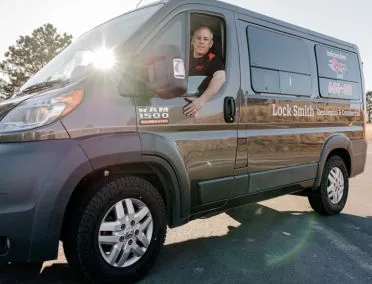 Independent Lock and Parts mobile locksmith van in Billings